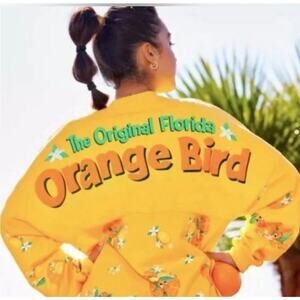 Disney Parks Orange Bird Spirit Jersey Adults M Epcot Flower & Garden Festival
